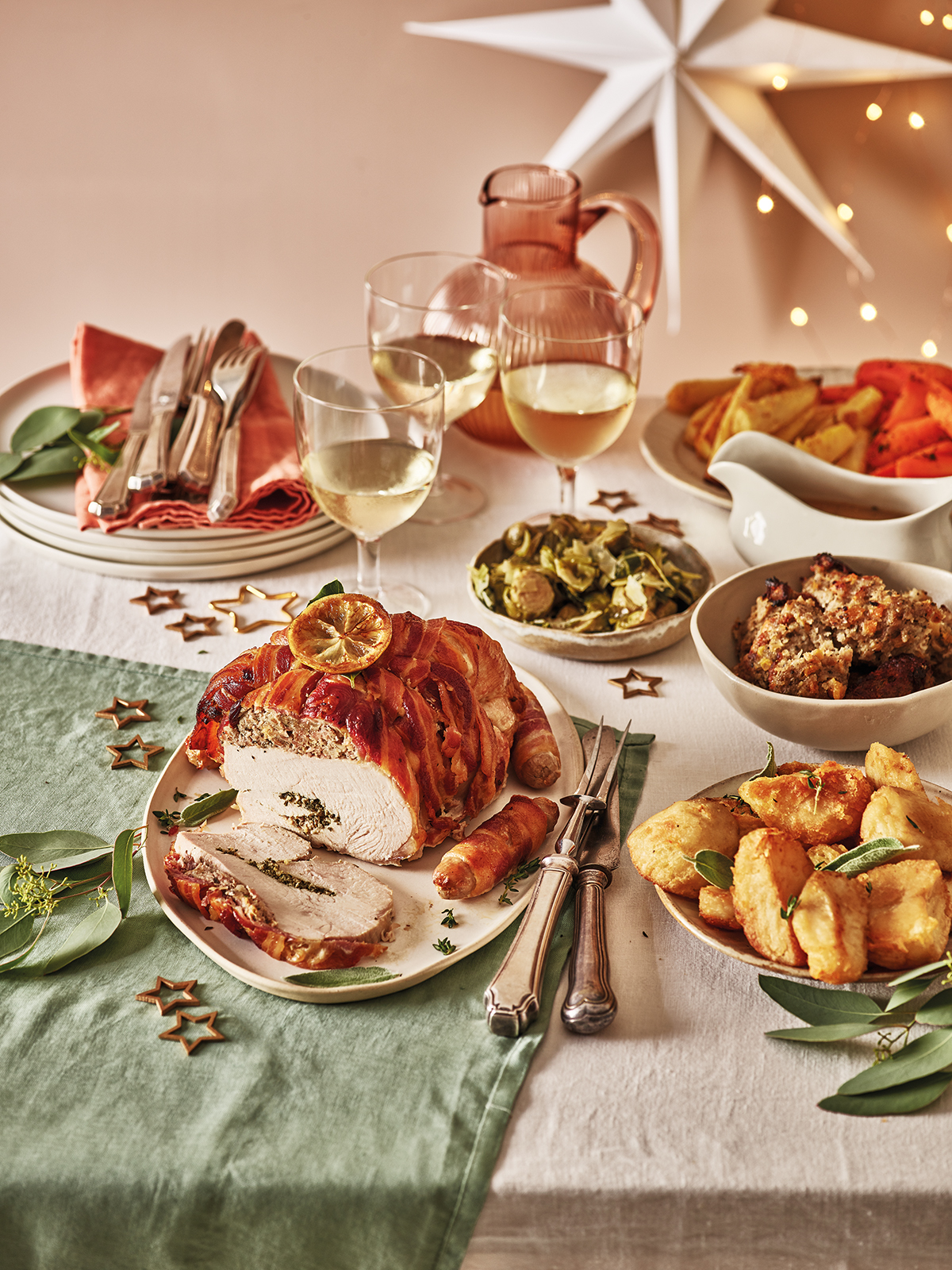 COOK Turkey for Four Christmas dinner bundle