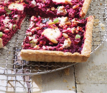 Beetroot & Feta Tart