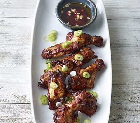 Chicken Wings with Tamari and Lime