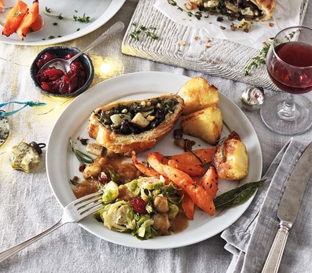 Vegetarian Christmas Lunch for 2