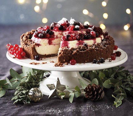 Black Forest 3 Tier Cheesecake