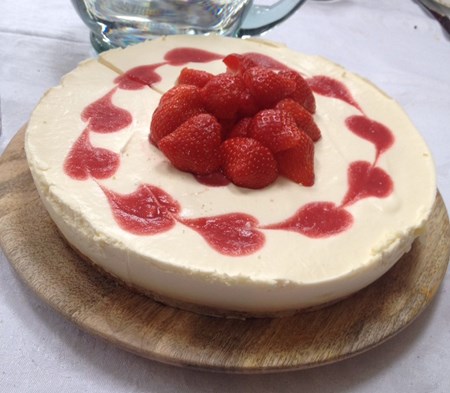 The Cheesecake Plate