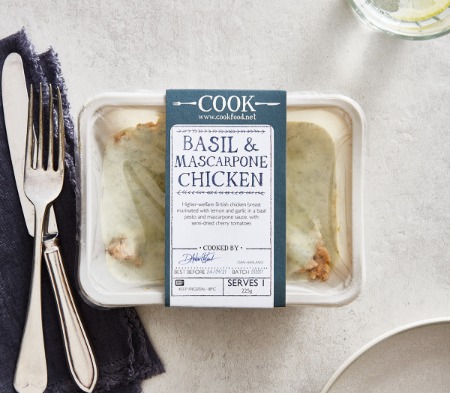 Basil & Mascarpone Chicken