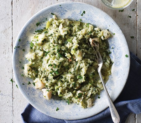 Smoked Haddock & Leek Risotto