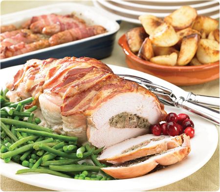 Stuffed Crown of Turkey | COOK