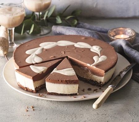 Chocolate & Irish Cream Cheesecake 