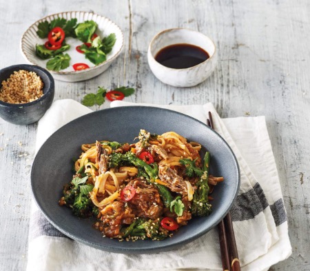 Sticky Soy & Ginger Beef