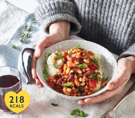 Red Lentil & Mixed Bean Casserole