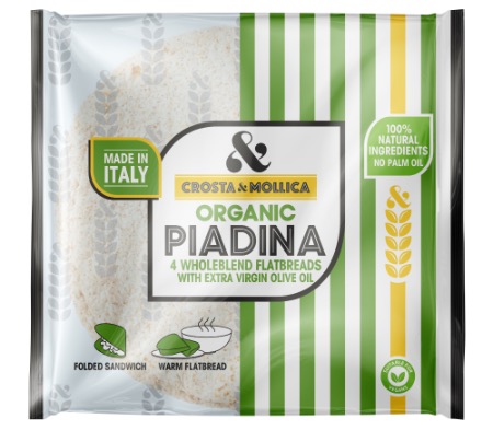 Organic Piadina Wholeblend Flatbread