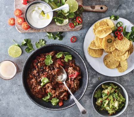 Pulled Beef Chilli