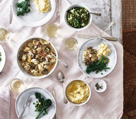 Chicken with White Wine & Thyme Chicken with White Wine & Thyme