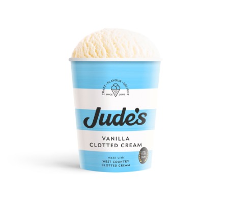 Jude's Vanilla Clotted Cream Ice Cream 