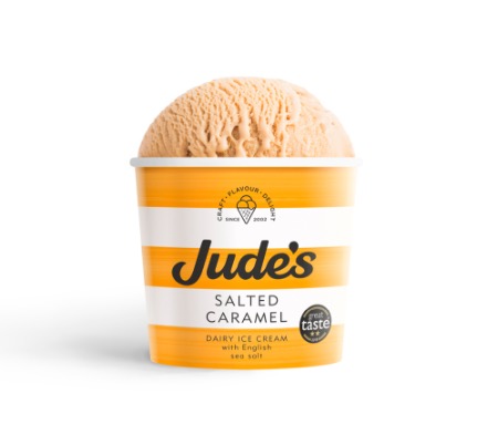 Jude's Salted Caramel Ice Cream