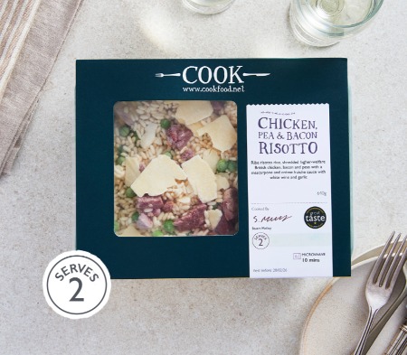 Chicken, Pea & Bacon Risotto