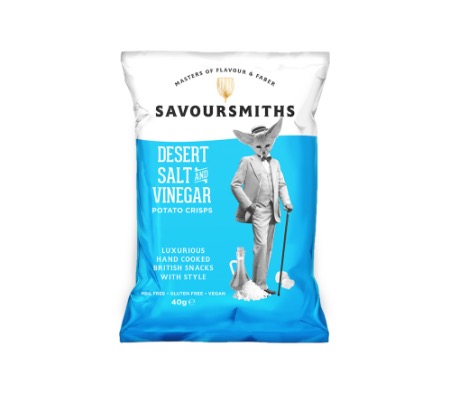 Savoursmiths Crisps - Desert Salt & Vinegar 