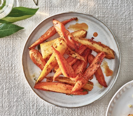 Marmalade Roasted Carrots & Parsnips