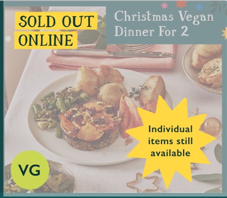 Christmas Vegan Dinner For 2