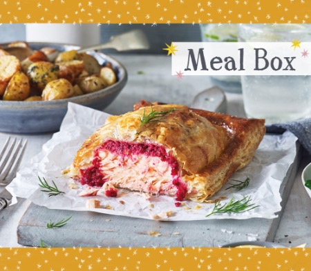 Salmon Wellington Meal Box for 2 image