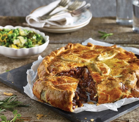 Family Steak Pie Meal Box for 6 image