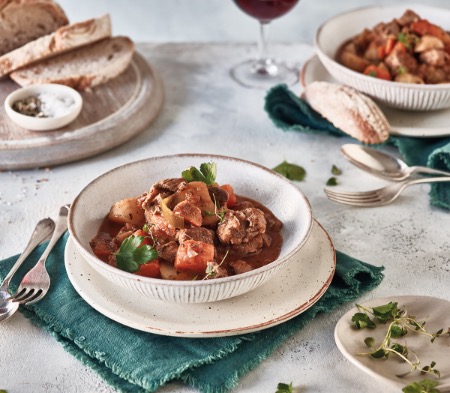 Lamb Casserole with New Potatoes