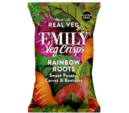 Emily Veg Crisps - Rainbow Root Veg