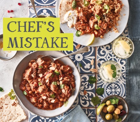 Chef's Mistake Moroccan Spiced Lamb Tagine