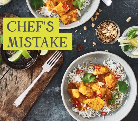 Chef's Mistake Red Thai Chicken Curry