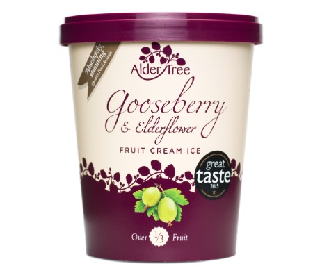 Alder Tree Gooseberry & Elderflower Ice Cream