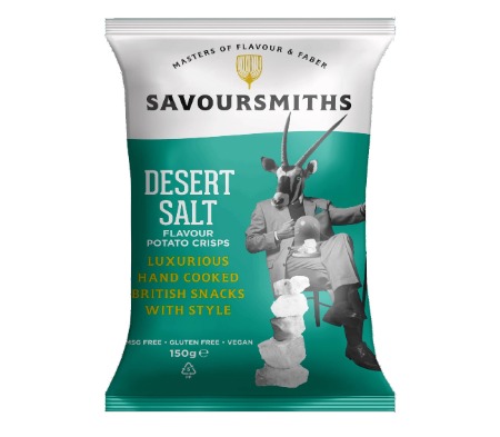 Savoursmiths - Desert Salt Crisps