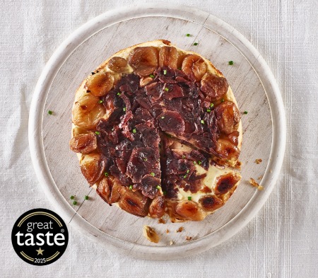 Caramelised Shallot, Celeriac & Stilton Tarte Tatin