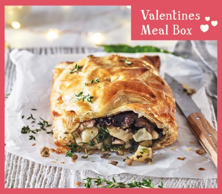 Luxury Vegetarian Valentines Dinner for Two