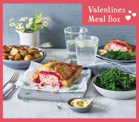 Luxury Valentines Food Box For Two