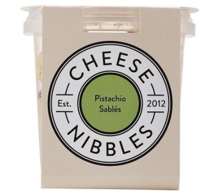 Cheese Nibbles - Pistachio Sables