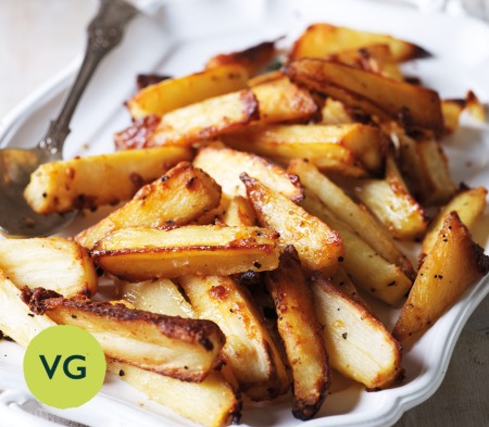 Maple & Thyme Roast Parsnips