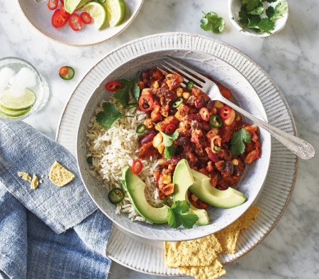 Mexican Three Bean Chilli