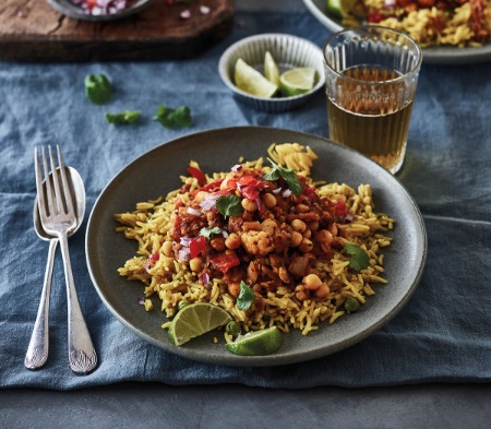 Roasted Vegetable and Chickpea Curry