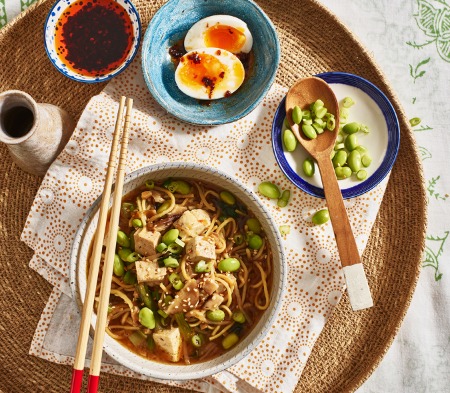 Tofu & Shiitake Ramen