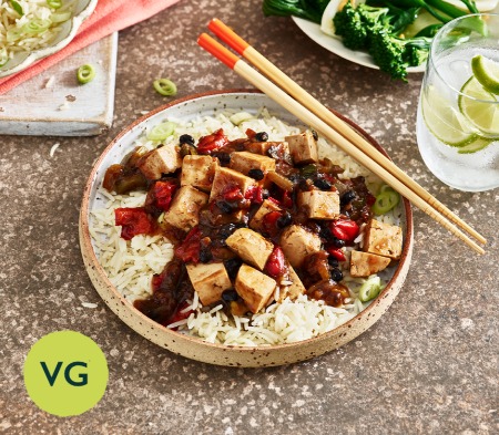 Tofu in Black Bean Sauce