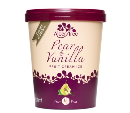 Alder Tree Pear & Vanilla Ice Cream