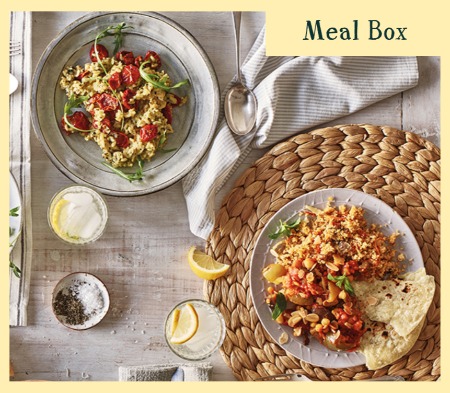 Veggie Favourites Meal Box For Two