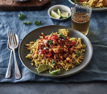 Roasted Vegetable & Chickpea Curry