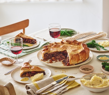 Beef Bourguignon Pie