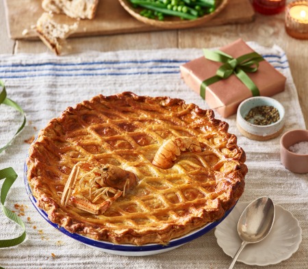 Shellfish Thermidor Pie