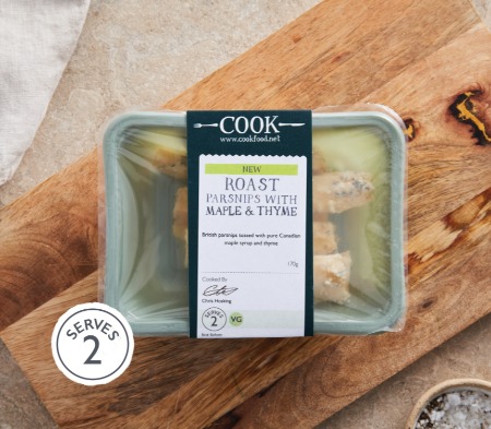 Roast Parsnips with Maple & Thyme