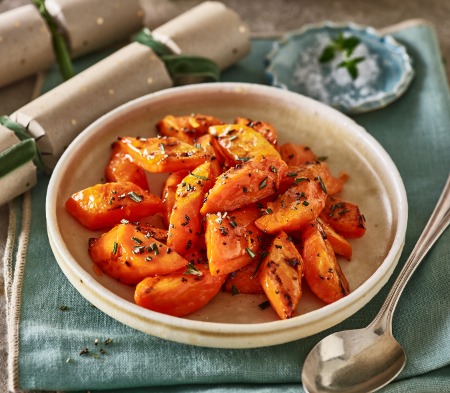 Roast Carrots with Marmalade