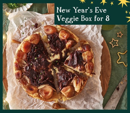 New Year's Eve Veggie Buffet Box for 8