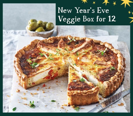 New Year's Eve Veggie Buffet Box for 12 New Year's Eve Veggie Buffet Box for 12