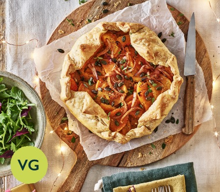 Butternut Squash & Red Onion Galette Butternut Squash & Red Onion Galette