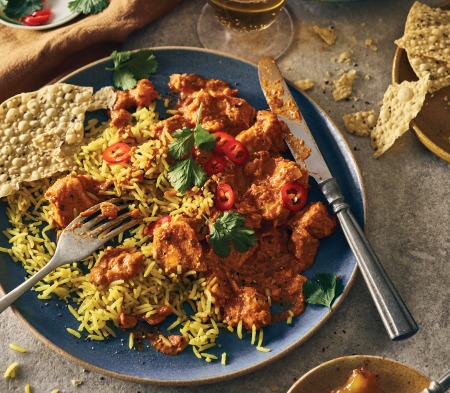 Chicken Tikka Masala with Pilau Rice