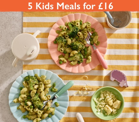 Kids Broccoli & Pea Pesto Pasta